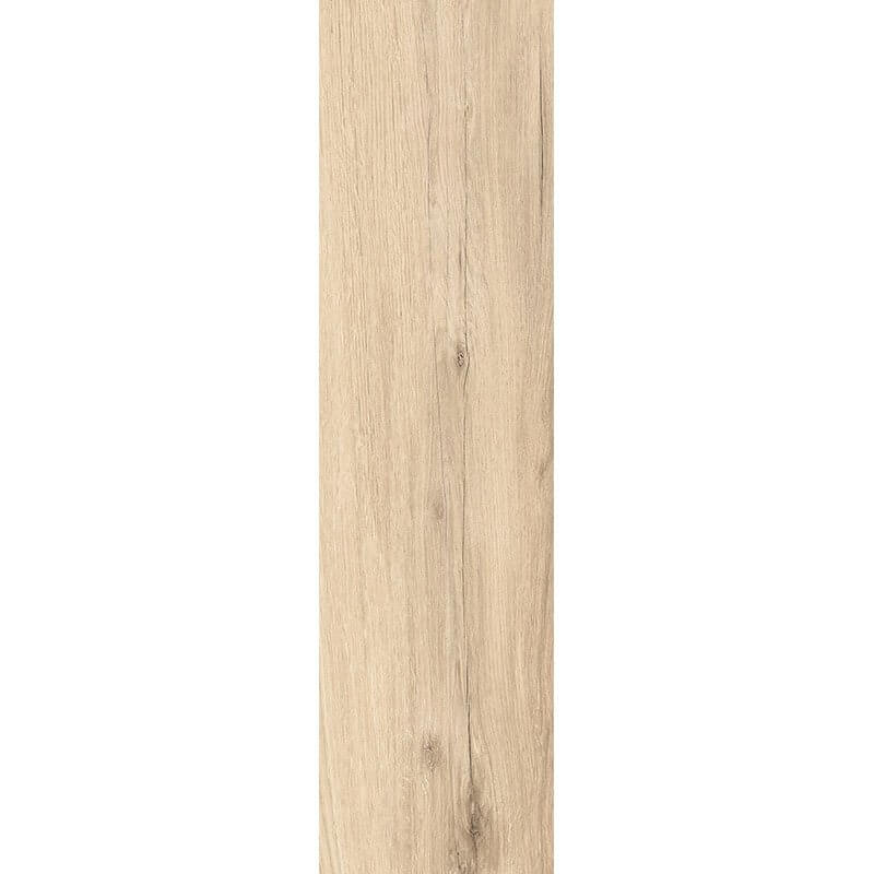 Gres Porcellanato Effetto Legno Non Rettificato Naturale 20x90 10mm Nwood Almond - Herberia