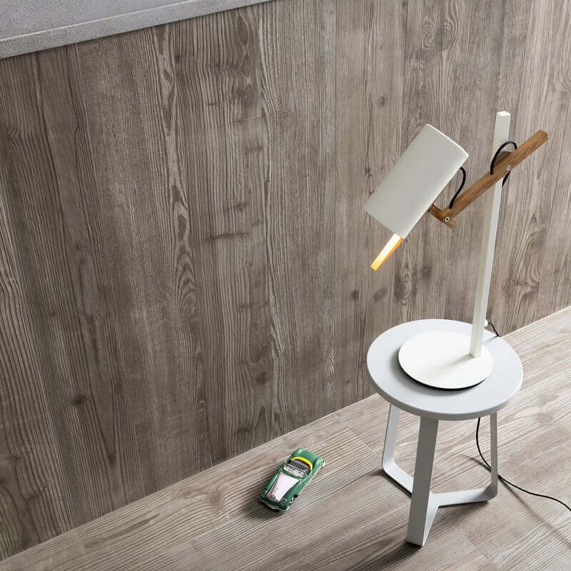 Gres Porcellanato Effetto Legno Rettificato Grip 20x120 8.5mm Grigio Just Mix - Gardenia Orchidea