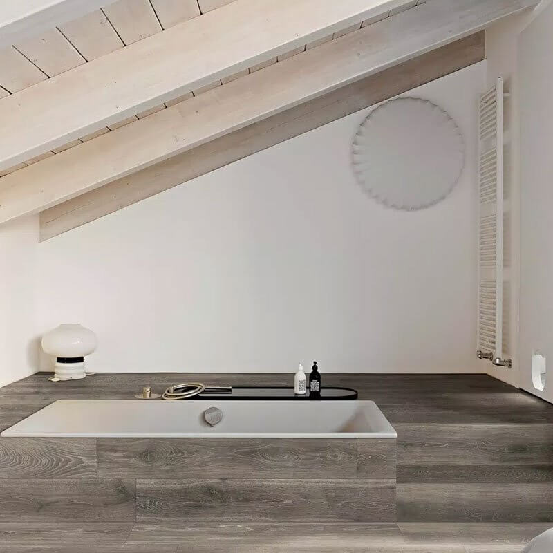 Gres Porcellanato Effetto Legno Rettificato Grip 20x120 9mm Woodchunk Woodslate Life - Florim
