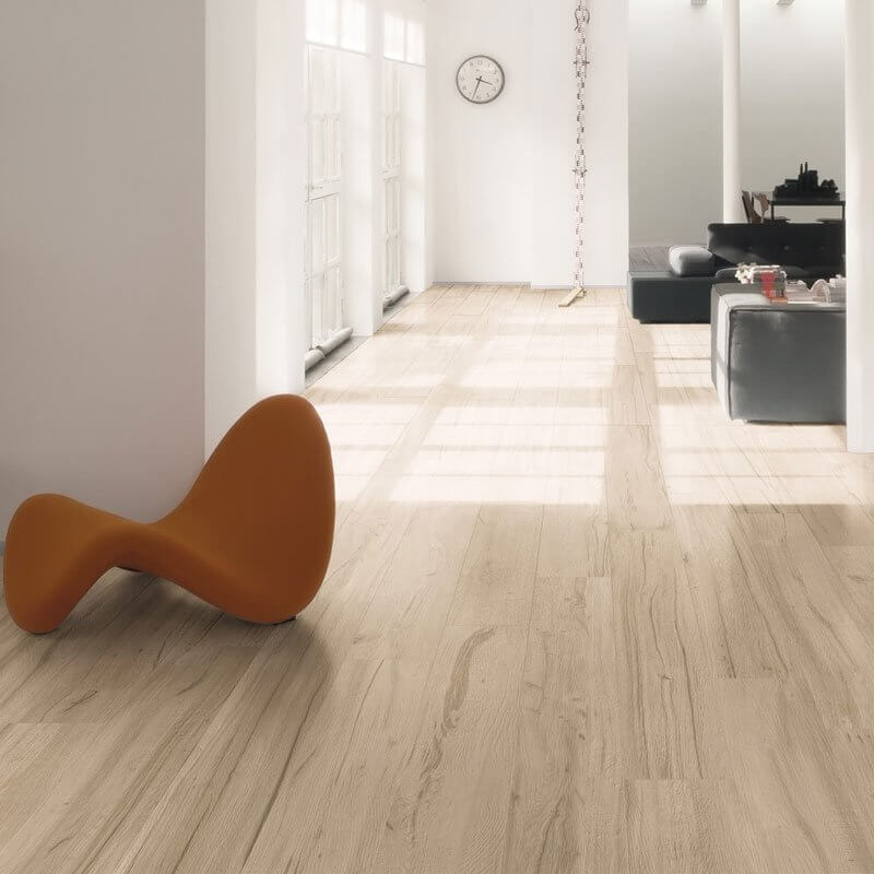 Gres Porcellanato Effetto Legno Rettificato Naturale 16x100 8.5mm Grigio chiaro Just Venice - Gardenia Orchidea