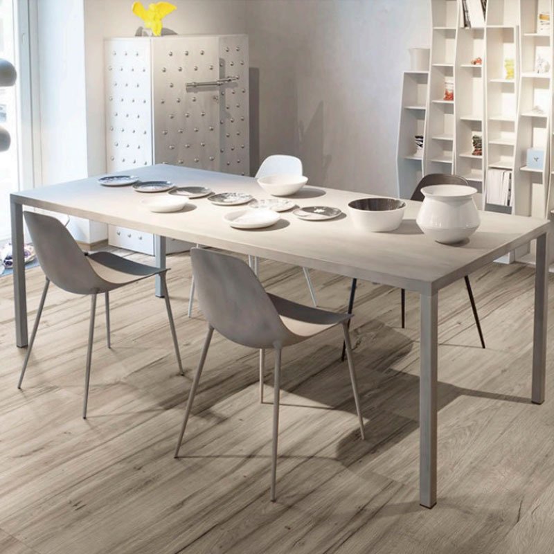 Gres Porcellanato Effetto Legno Rettificato Naturale 16x100 8.5mm Grigio scuro Just Venice - Gardenia Orchidea