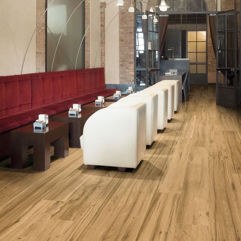 Gres Porcellanato Effetto Legno Rettificato Naturale 16x100 8.5mm Rovere Chiaro Just Venice - Gardenia Orchidea