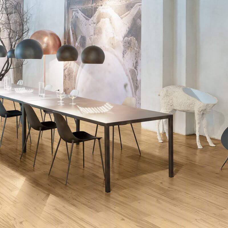Gres Porcellanato Effetto Legno Rettificato Naturale 16x100 8.5mm Rovere Chiaro Just Venice - Gardenia Orchidea