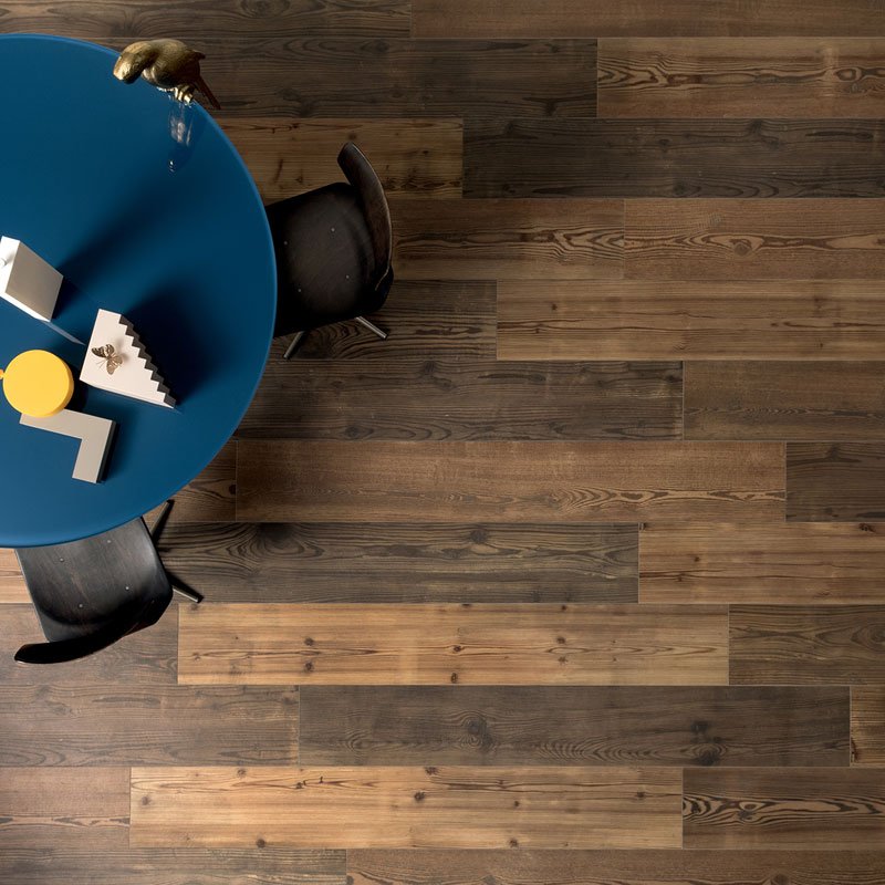 Gres Porcellanato Effetto Legno Rettificato Naturale 20x120 8.5mm Brown Just Mix - Gardenia Orchidea