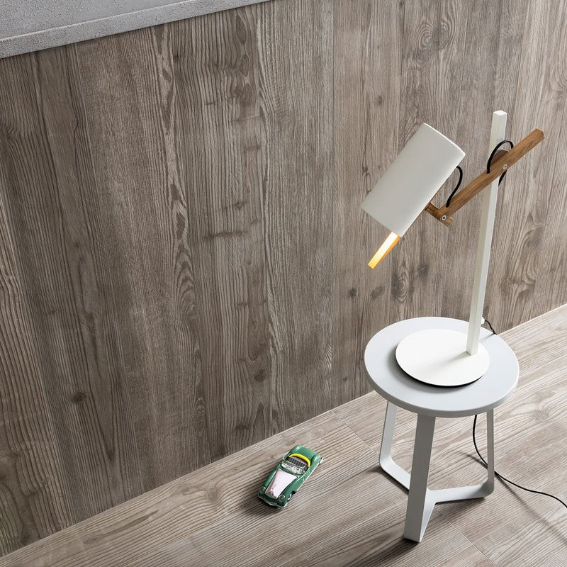 Gres Porcellanato Effetto Legno Rettificato Naturale 20x120 8.5mm Grigio Just Mix - Gardenia Orchidea