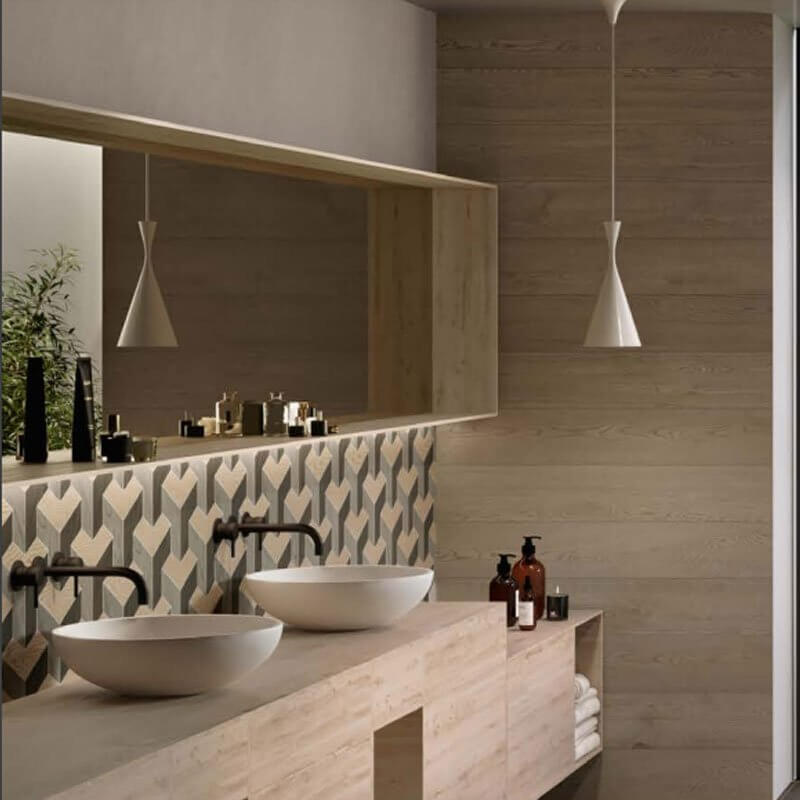 Gres Porcellanato Effetto Legno Rettificato Naturale 20x120 8.5mm Sand Just Code - Gardenia Orchidea