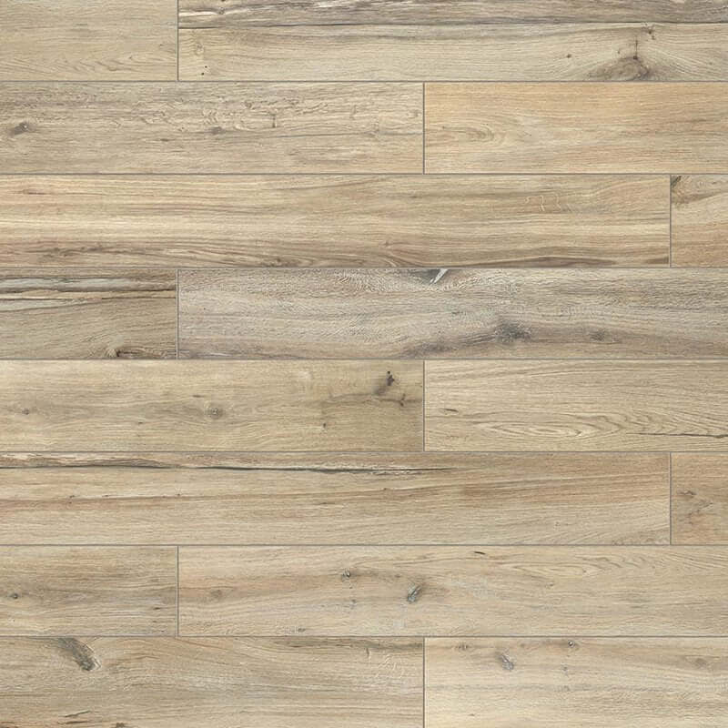 Gres Porcellanato Effetto Legno Rettificato Naturale 20x120 9mm Miel Planches De Rex - Florim