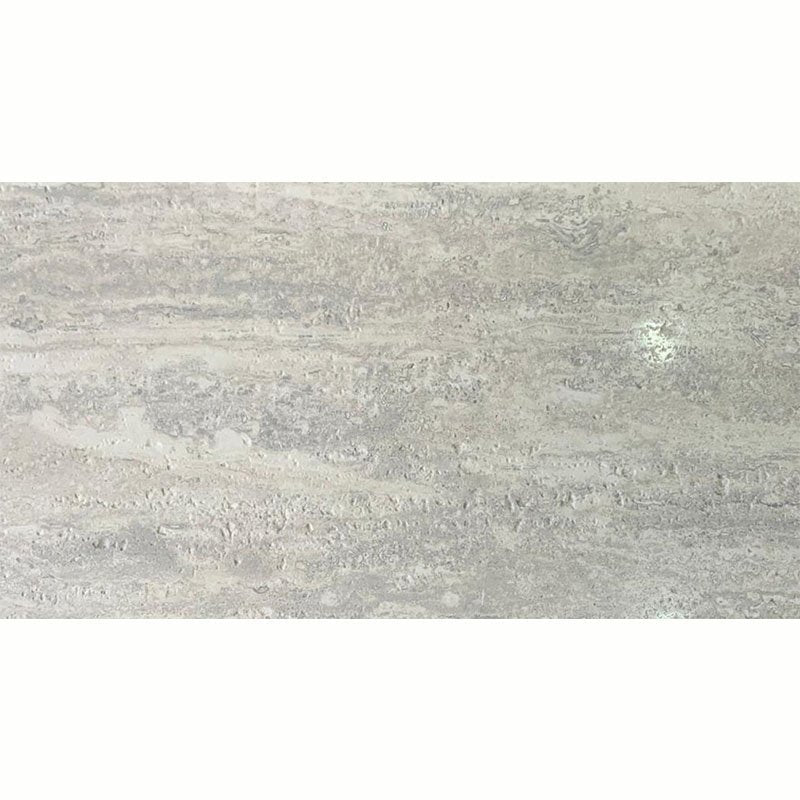Gres Porcellanato Effetto Marmo Lappato 30x60 Silver Travertino - Coem