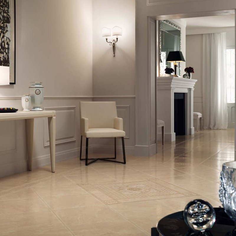 Gres Porcellanato Effetto Marmo Lappato 50x50 Beige CP Venere - Gardenia Orchidea