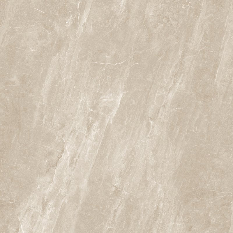Porcelain Stoneware Marble Effect Lappato 80x80 Cream Unique - Gardenia Orchidea