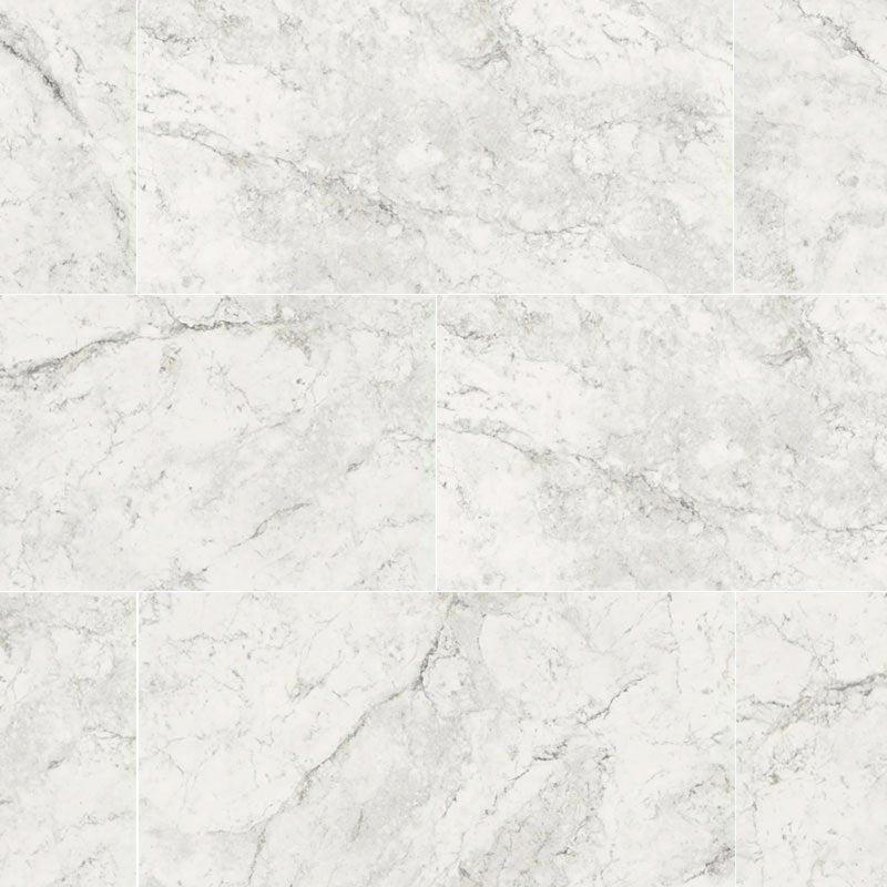 Gres Porcellanato Effetto Marmo Lucido 40x80 Fairy White Exalt - Florim