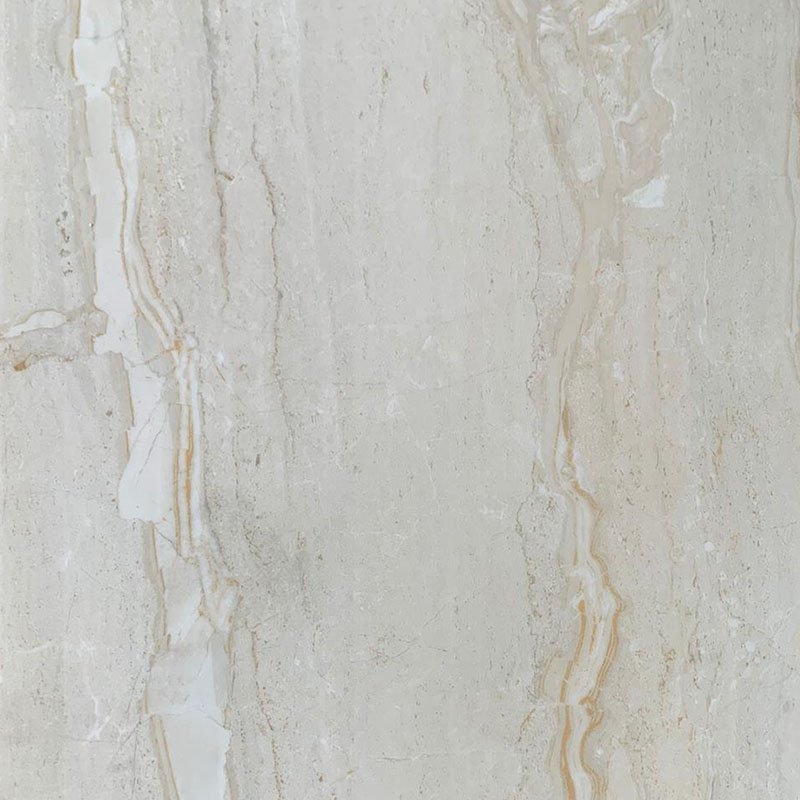 Gres Porcellanato Effetto Marmo Naturale 44x44 Beige Hermitage - Peronda