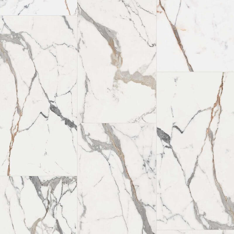 Gres Porcellanato Effetto Marmo Rettificato Lucido 60x120 6mm Or Les Origines de Rex - Florim