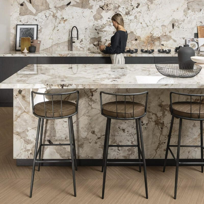 Gres Porcellanato Effetto Marmo Rettificato Lucido 60x120 6mm Tundra Nature Mood - Florim