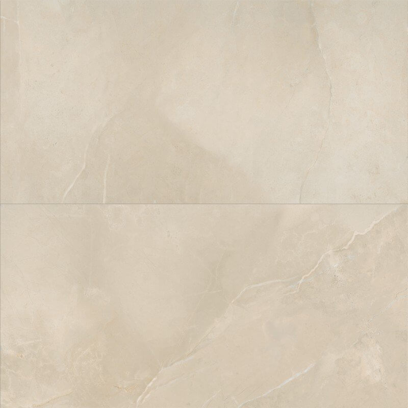 Gres Porcellanato Effetto Marmo Rettificato Lucido 60x120 8.5mm Sahara Cream Sensi - ABK