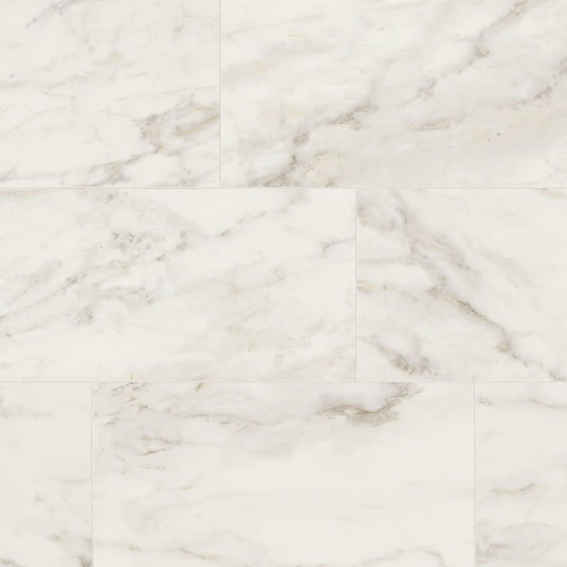 Gres Porcellanato Effetto Marmo Rettificato Lucido 60x120 9mm Magic White Exalt - Florim