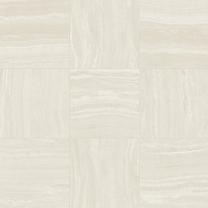 Gres Porcellanato Effetto Marmo Rettificato Lucido 60x120 9mm White Onyx - Florim