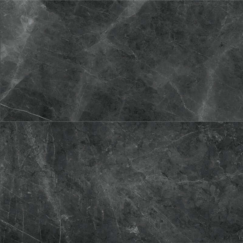 Gres Porcellanato Effetto Marmo Rettificato Lucido 60x60 8.5mm Pietra Grey Sensi - ABK