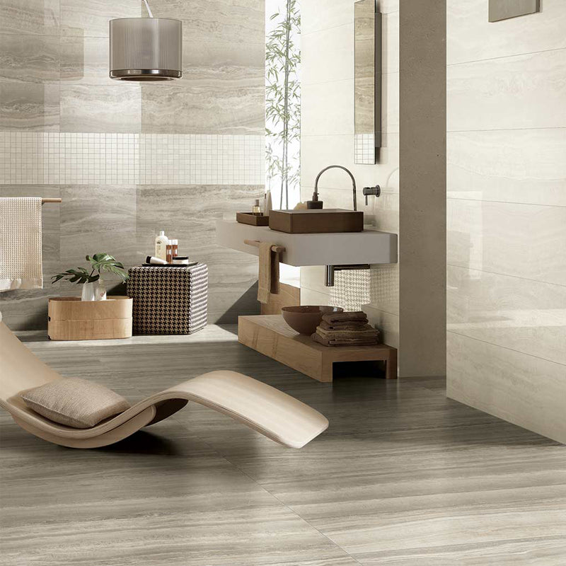 Gres Porcellanato Effetto Marmo Rettificato Naturale 30x60 9mm Sand Onyx - Florim