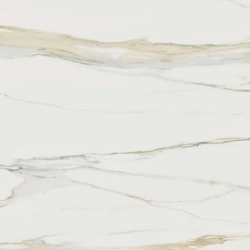 Natural Rectified Marble Effect Porcelain Stoneware 60x120 6mm Calacatta Gold The Classics - Florim