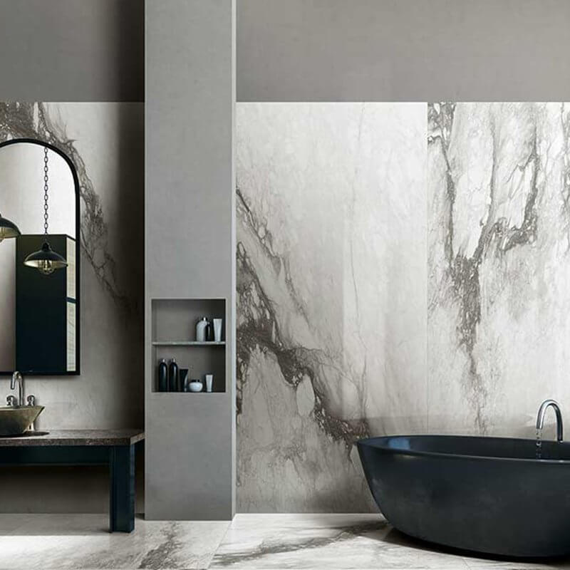 Gres Porcellanato Effetto Marmo Rettificato Naturale 60x120 6mm Renoir Etoile - Florim