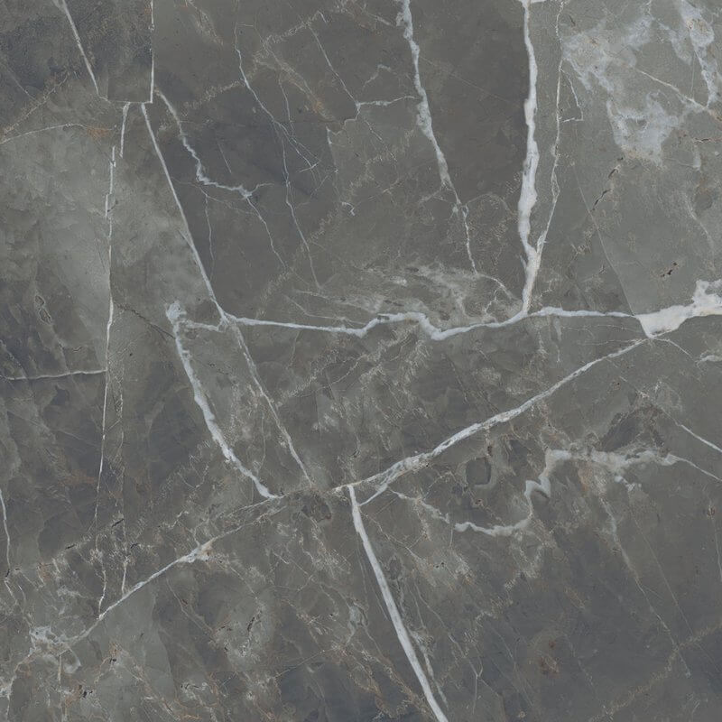 Gres Porcellanato Effetto Marmo Rettificato Smooth 80x80 9mm Calacatta Black Stones & More 2.0 - Florim