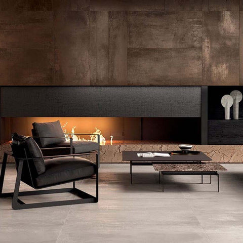 Gres Porcellanato Effetto Metallo Rettificato Naturale 30x60 8.5mm Rust Interno 9 - ABK