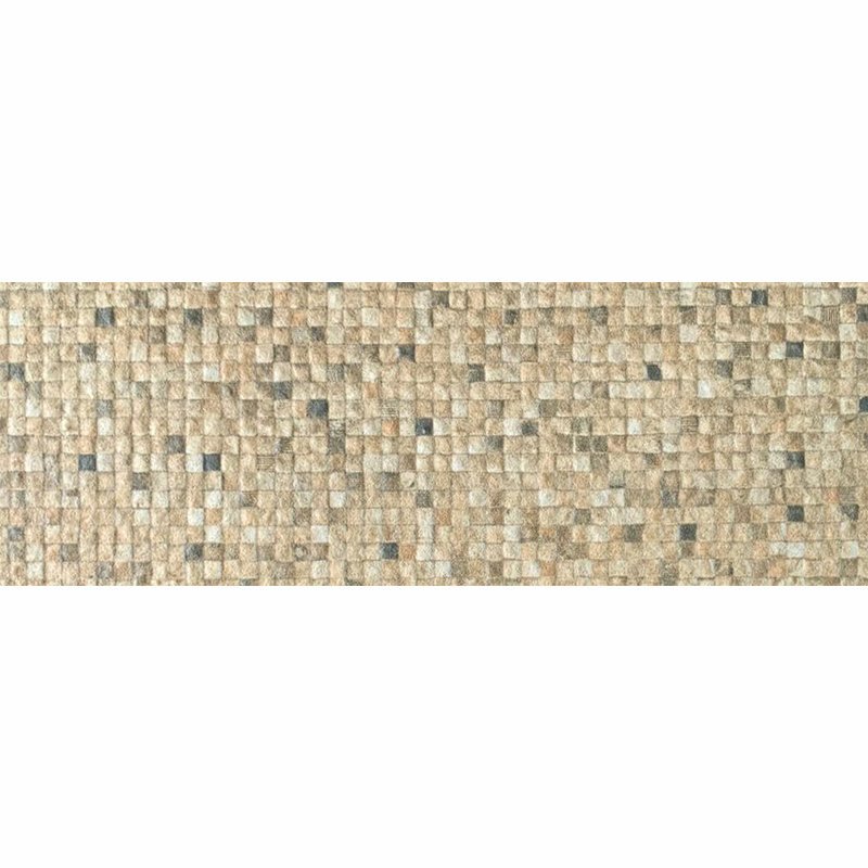 Gres Porcellanato Effetto Muretto Grip 16.5x50 Mix Beige antracite Project - Oset
