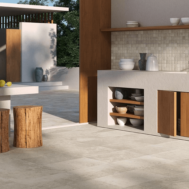 Gres Porcellanato Effetto Pietra Bocciardato 21.6x43.5 Chianca Stone Lab - Herberia