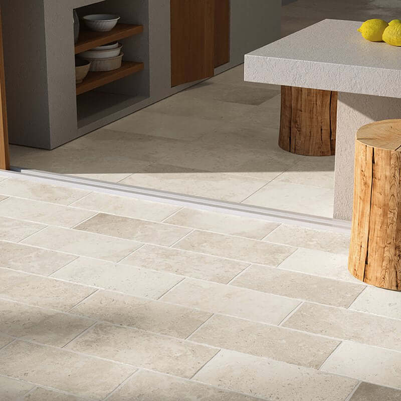 Stone Effect Porcelain Stoneware Non-Rectified Bush-Hammered 40x60 9mm Stone Lab Chianca - Herberia