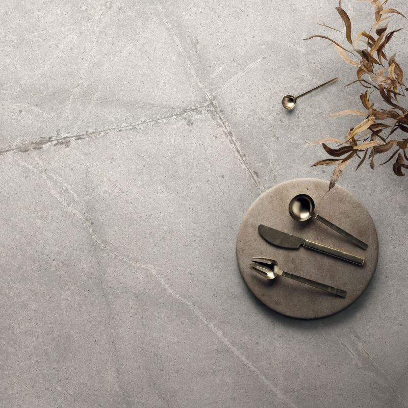 Gres Porcellanato Effetto Pietra Rettificato Lappato 60x120 8.5mm Moon Atlantis - ABK