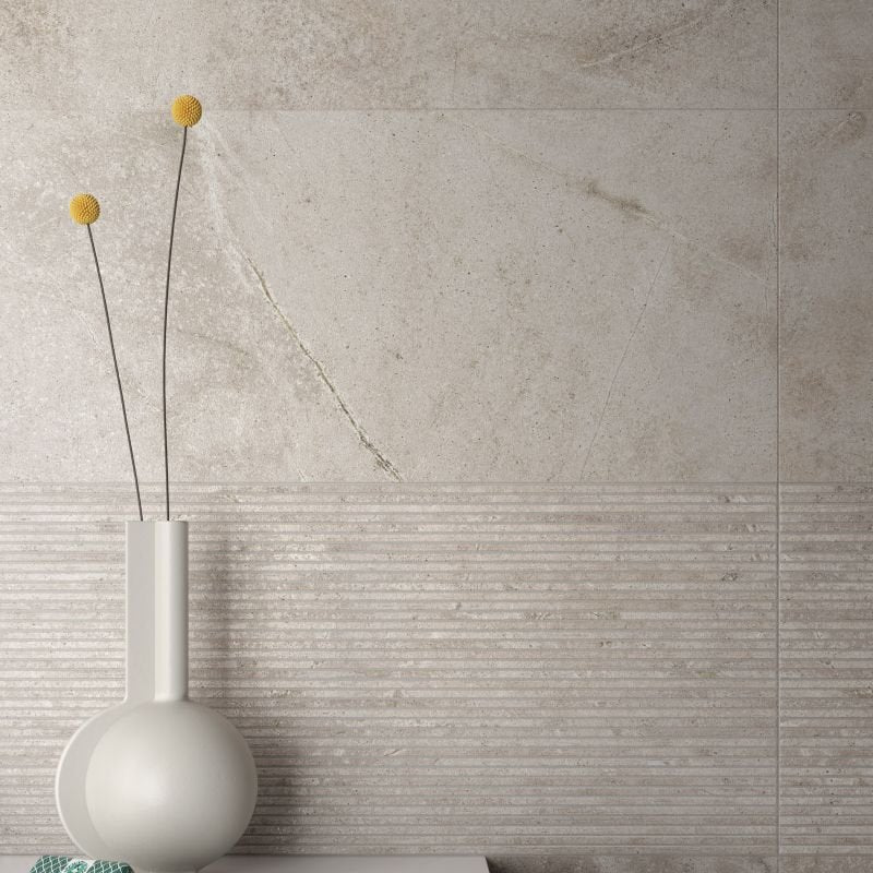 Gres Porcellanato Effetto Pietra Rettificato Lappato 60x120 8.5mm Sand Atlantis - ABK