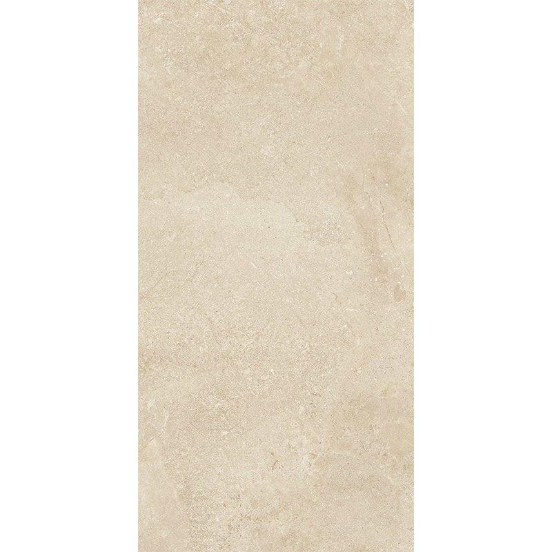 Gres Porcellanato Effetto Pietra Rettificato Lucido 30x60 9mm Cream Limestone Elemental Stone - Florim