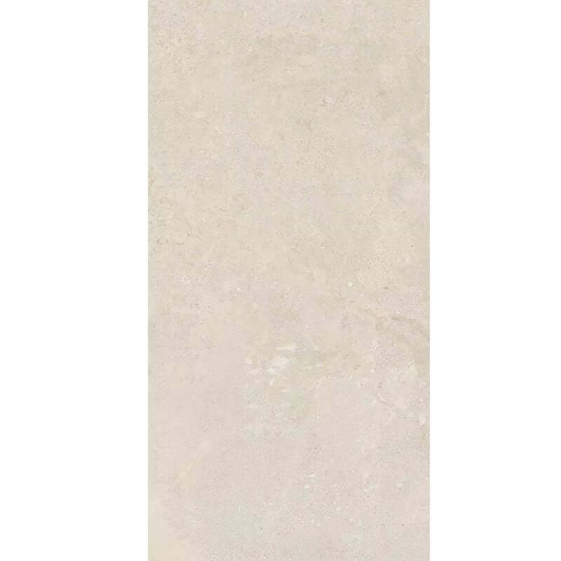 Gres Porcellanato Effetto Pietra Rettificato Lucido 60x120 9mm White Limestone Elemental Stone - Florim