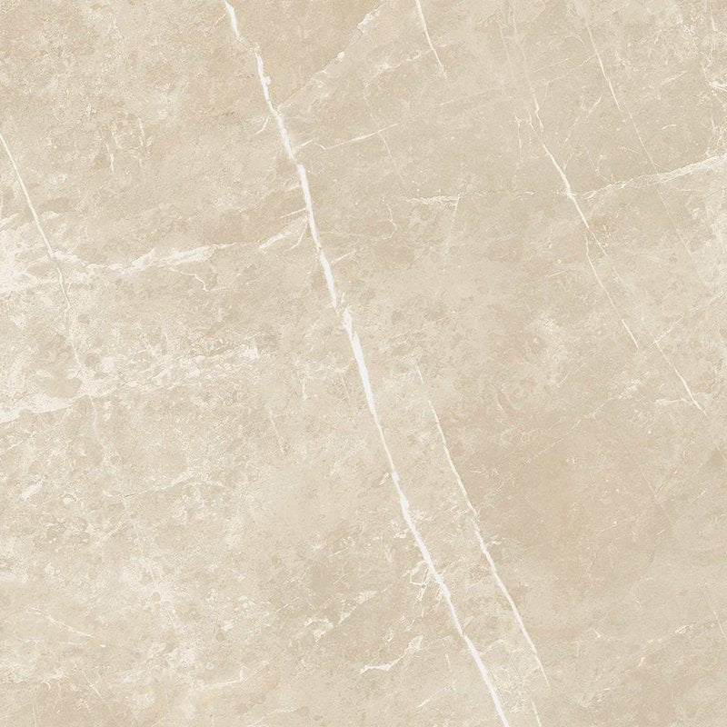 Gres Porcellanato Effetto Pietra Rettificato Lucido 60x60 9mm Cream Dolomia Elemental Stone - Florim