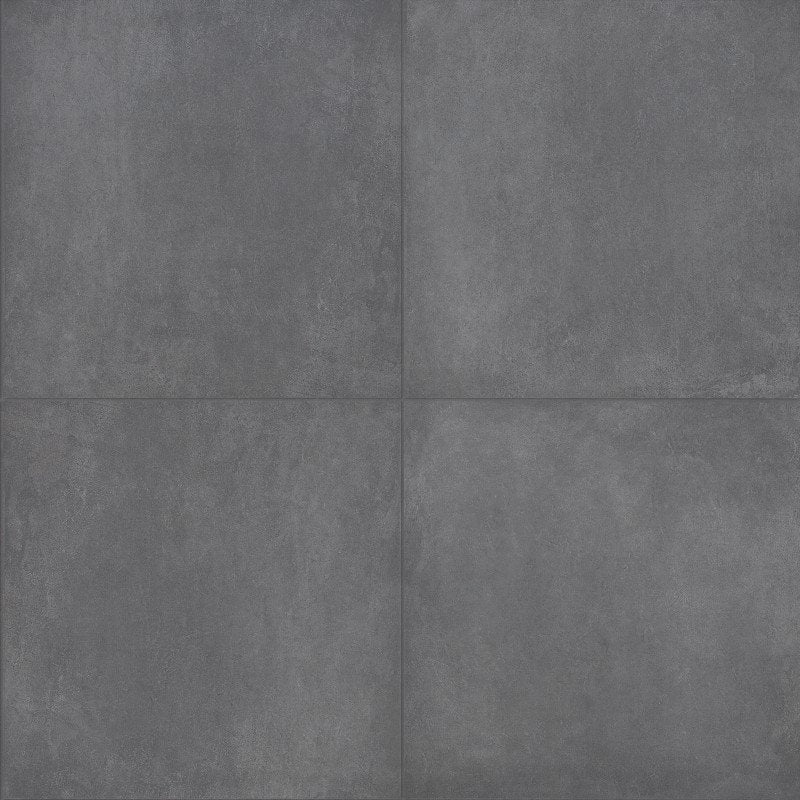 Gres Porcellanato Effetto Pietra Rettificato Naturale 30x30 8.5mm Quadretti Black Docks - ABK