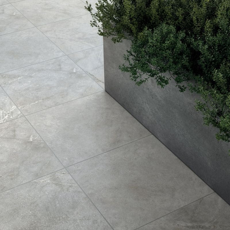 Gres Porcellanato Effetto Pietra Rettificato Naturale 30x60 8.5mm Grey Atlantis - ABK