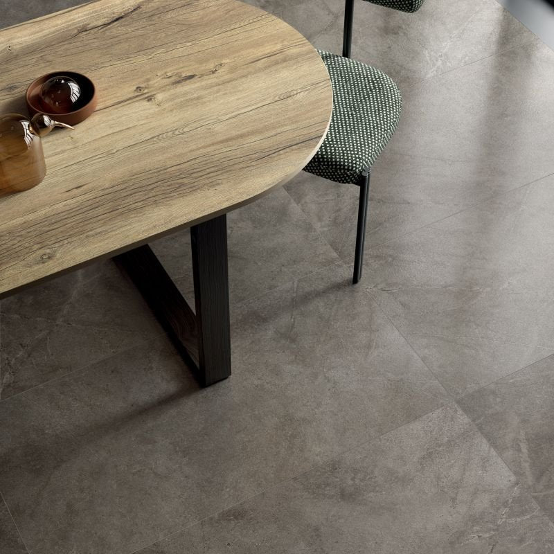 Gres Porcellanato Effetto Pietra Rettificato Naturale 30x60 8.5mm Taupe Atlantis - ABK