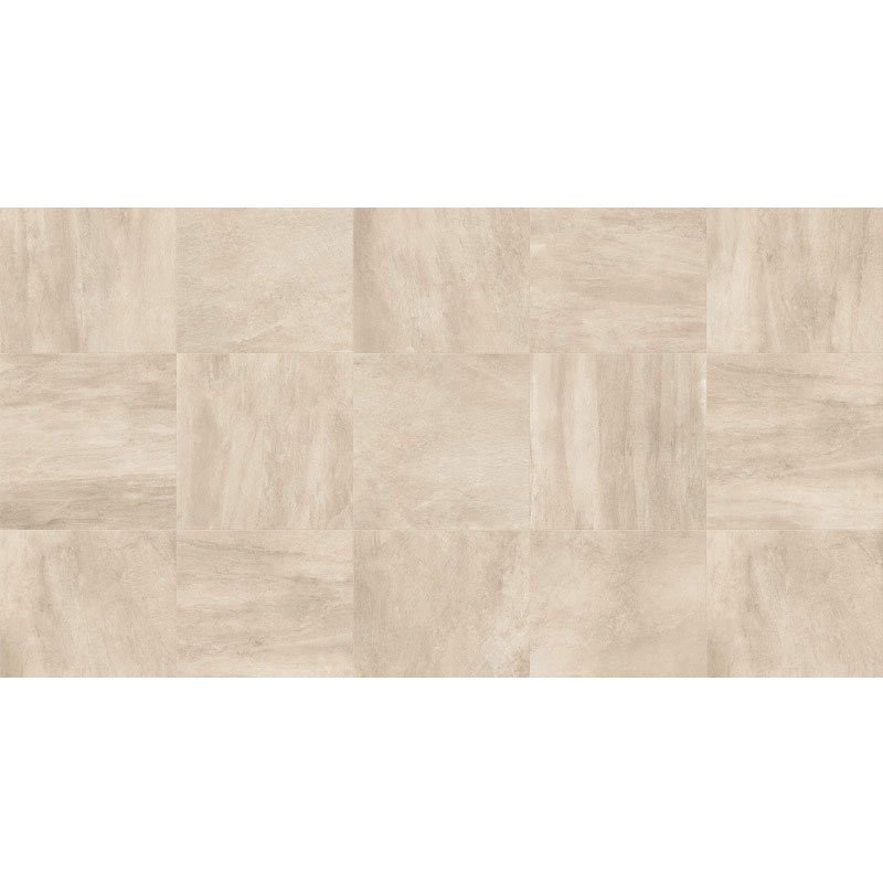 Natural Rectified Stone Effect Porcelain Stoneware 40x80 8.5mm Light Beige Concept Stone - Gardenia Orchidea
