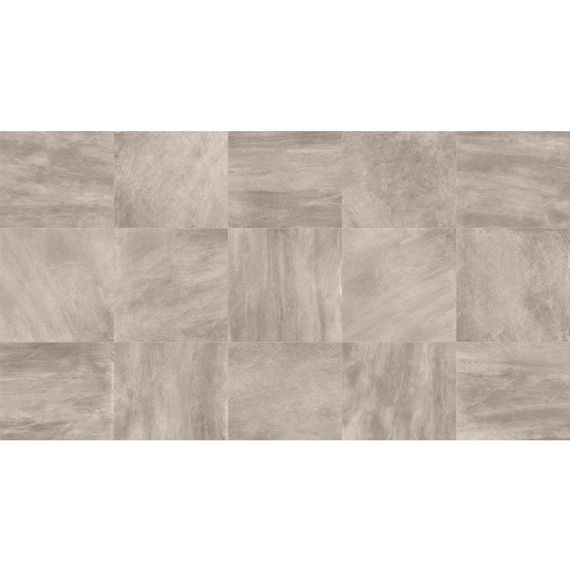 Natural Rectified Stone Effect Porcelain Stoneware 40x80 8.5mm Grey Concept Stone - Gardenia Orchidea