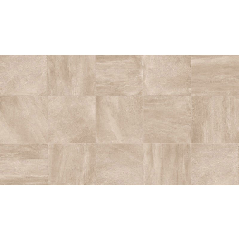 Natural Rectified Stone Effect Porcelain Stoneware 40x80 8.5mm Sand Concept Stone - Gardenia Orchidea