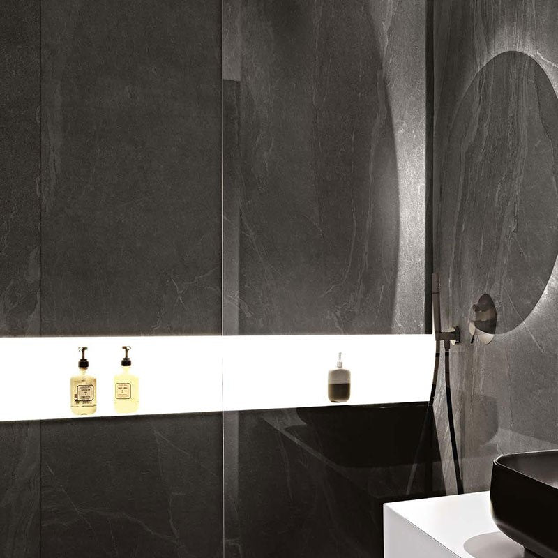 Gres Porcellanato Effetto Pietra Rettificato Naturale 60x120 9mm Bark Woodslate Life - Florim