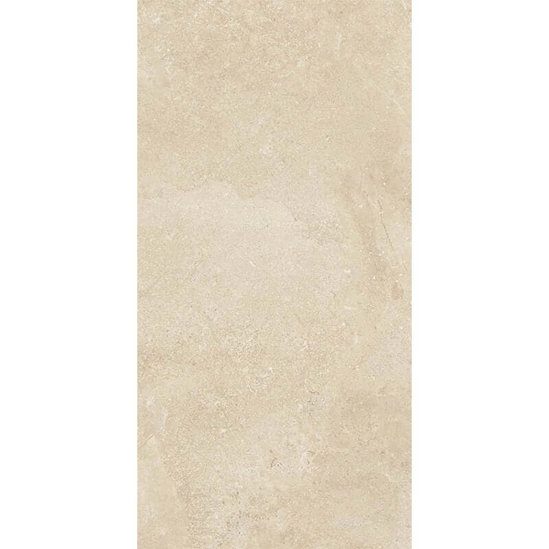 Gres Porcellanato Effetto Pietra Rettificato Naturale 60x120 9mm Cream Limestone Elemental Stone - Florim