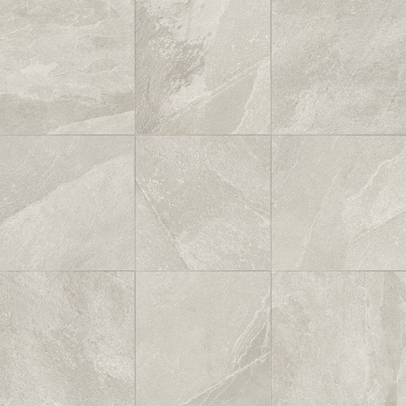 Natural Rectified Stone Effect Porcelain Stoneware 60x120 9mm White Natural Stone - Florim