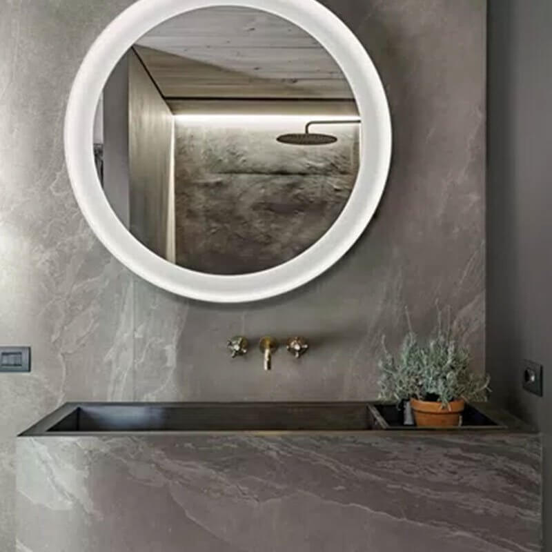 Gres Porcellanato Effetto Pietra Rettificato Naturale 60x60 9mm Storm Woodslate Life - Florim