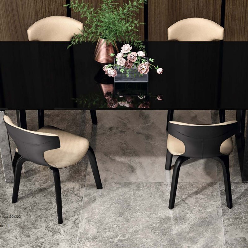 Gres Porcellanato Effetto Pietra Rettificato Naturale 80x80 8.5mm Crux Grey Origini - Gardenia Orchidea
