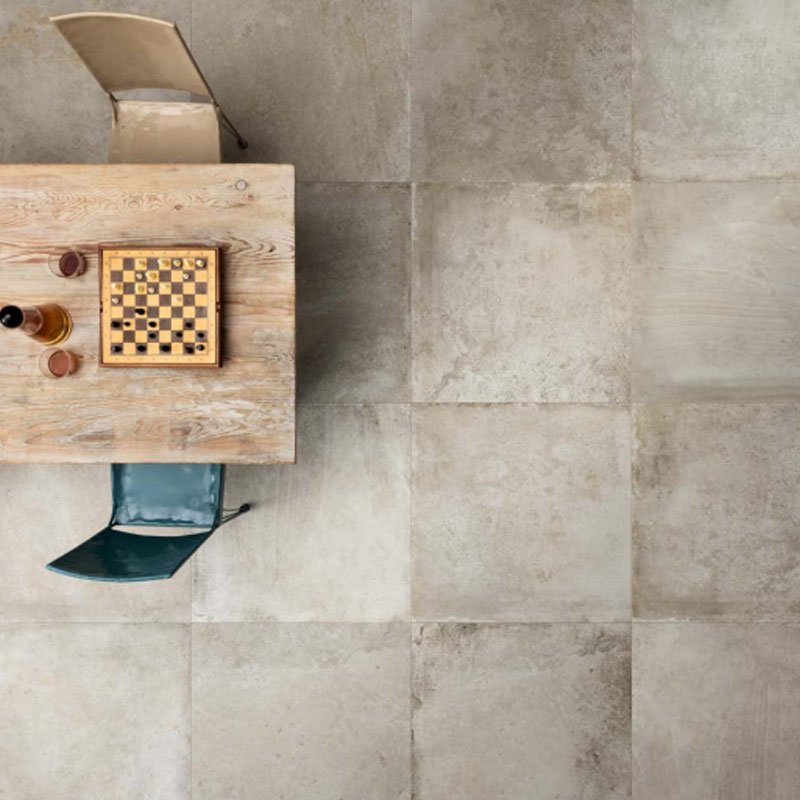 Natural Rectified Stone Effect Porcelain Stoneware Multiformatox 8.5mm Amboise Powder - Gardenia Orchidea
