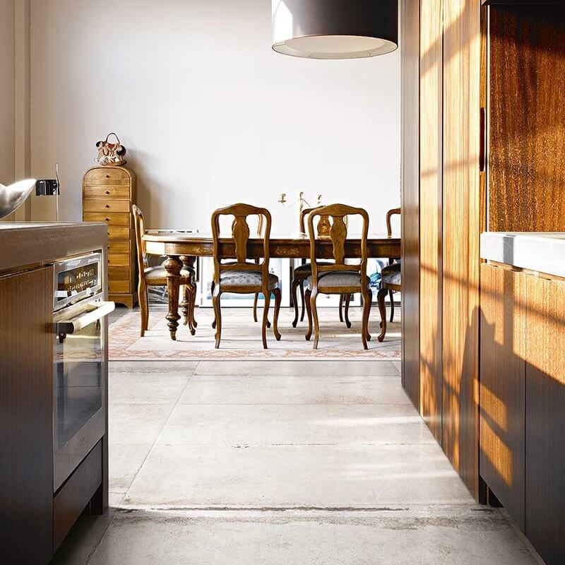 Gres Porcellanato Effetto Pietra Rettificato Smooth 80x80 9mm Blanc La Roche - Florim