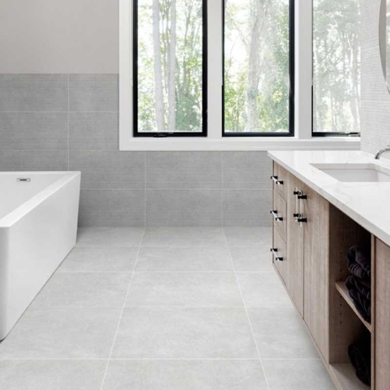 Gres Porcellanato Effetto Resina Naturale 80x80 Grigio Resina - Abitare