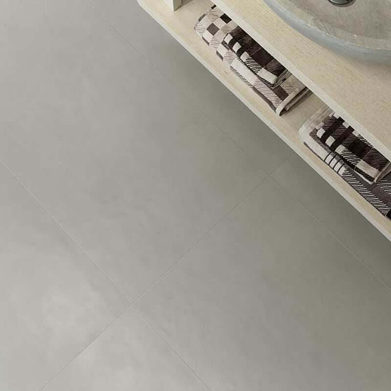 Gres Porcellanato Effetto Resina Rettificato Naturale 80x80 9mm Ferro Neutra 6.0 - Florim